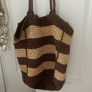 Jcrew Raffia Tote